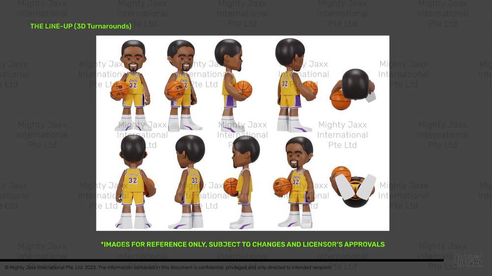 ミントモール / MINT-WEB店 (ボックス通販) / MIGHTY JAXX ALLSTARS NBA 2023 FIGURE -MAGIC  JOHNSON マジック・ジョンソン フィギュア