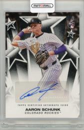 2025 TOPPS Series1 Aaron Schunk #BSA-AS AUTO Colorado Rockies