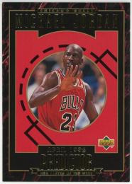 1995-96 Upper Deck Predictor Player of the Week Redemption #H5 Michael Jordan/Apr.
