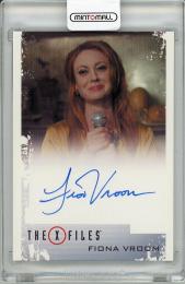 2018 RITTENHOUSE The X-Files  Fiona Vroom (As Barbara Beaumont) Autograph