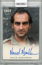 2010 RITTENHOUSE LOST  Navid Negahban (As Omar) Autograph