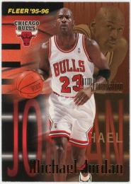 1995-96 Fleer #323 Michael Jordan FF