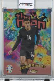 2023 TOPPS FINEST ROAD TO UEFA EURO Jamal Musiala The Man Rose Gold【09/75】