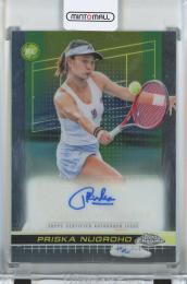 2024 TOPPS CHROME TENNIS Priska Nugroho Autographs