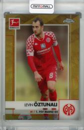 2020-21 Topps Chrome Bundesliga 1. FSV Mainz 05 Levin Oztunali Base Gold Wave(パラレル版) 46/50