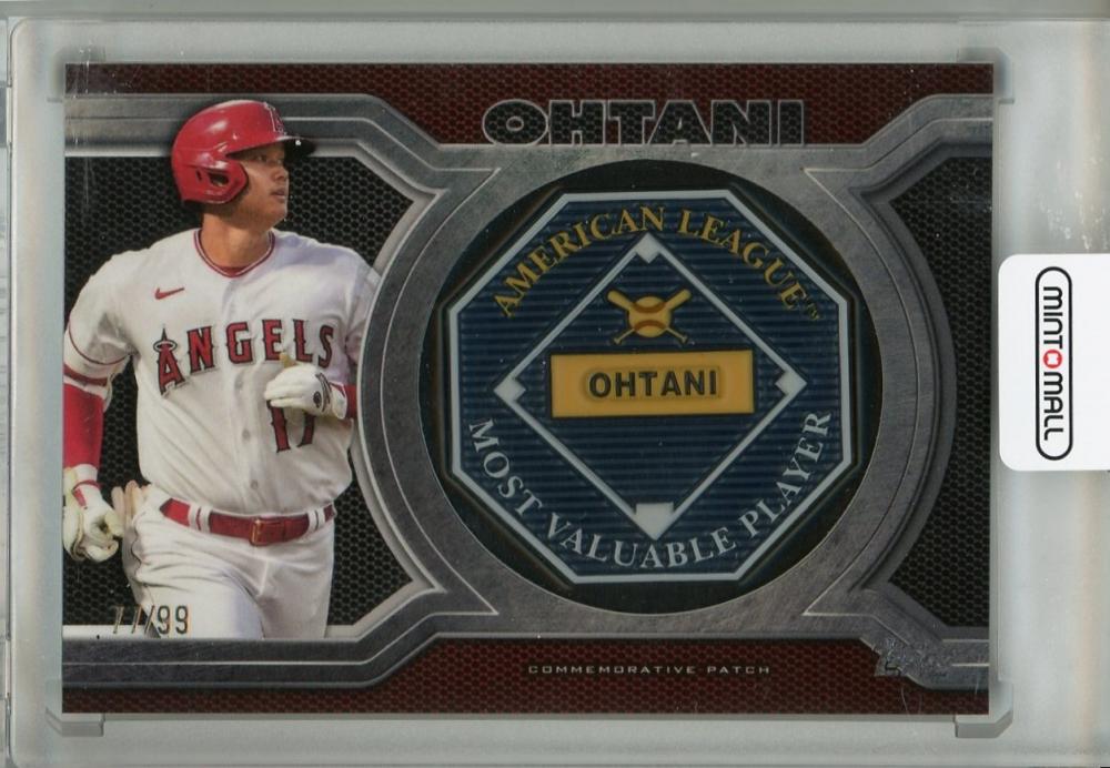 大谷翔平　2022 Topps Commemorative Patch /99 2022 TOPPS JAPAN EDITION MVP COMMEMORATIVE PATCH SHOHEI