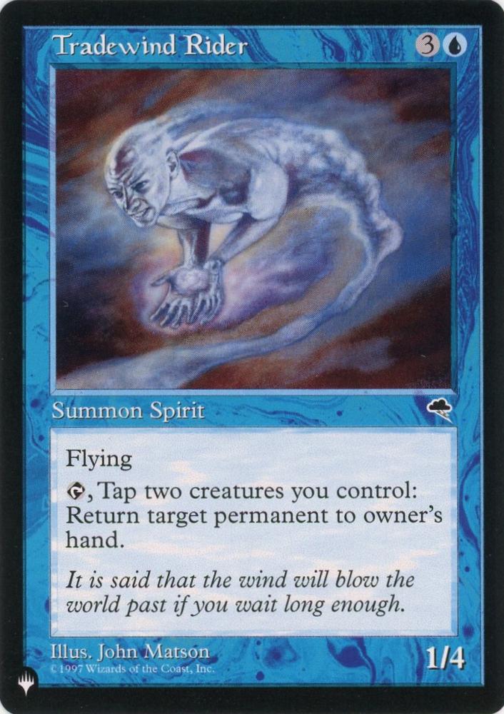 貿易風ライダー　foil 継ぎ目あり ミントモール / MINT GAMES MTG(東日本橋) / 【THE LIST】【ENG