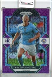 2022-23 Panini Prizm Premier League Soccer Erling Haaland Base/Purple Mojo Prizms/#9【10/20】 Manchester City