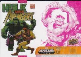 2020 Upper Deck Marvel AnimeHulkStax Set, Middle Layer
