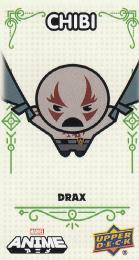 2020 Upper Deck Marvel Anime Drax Chibi, Tier 2