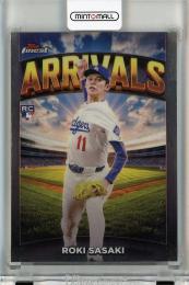 2025 Topps Finest Roki Sasaki Arrivals RC #A11