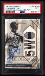 2022 Topps Luminaries #HRKAPKG Ken Griffey Jr. Home Run Kings Autograph Patches【06/15】【PSA MINT 9】 Seattle Mariners (MSV#1592)