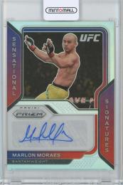 2021 Panini Chronicles UFC Marlon Moraes Prizm Sensational Signatures Silver Auto #SSMMS