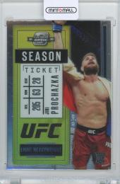 2021 Panini Chronicles UFC Jiri Prochazka Contenders Optic Season Ticket RC #274