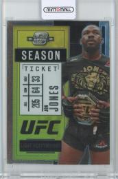 2021 Panini Chronicles UFC Jon Jones Contenders Optic Season Ticket #261