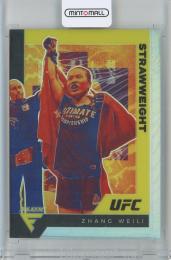 2021 Panini Chronicles UFC Zhang Weili Flux Silver #242