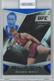 2021 Panini Chronicles UFC Zhang Weili Black Blue #120 57/99