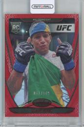 2021 Panini Chronicles UFC Gilbert Burns Certified Red RC #135 061/149