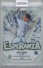 2024 BBM 横浜DeNAベイスターズ / 武田陸玖 ESPERANZAインサートカード 【31/50】