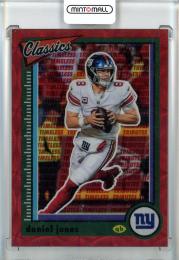 2022 Panini Classics Football Daniel Jones Red Scope/#72【03/35】 New York Giants