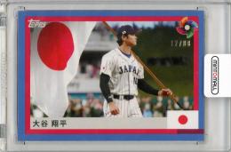 2023 TOPPS WORLD BASEBALL CLASSIC TAEM SAMURAI SHOHEI OHTANI BLUE【12/88】 LOS ANGELES ANGELS