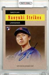 2024 Topps Archives Naoyuki Uwasawa #58WA-NU 1958 Topps TV Westerns Autograph Red Sox