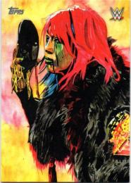 2020 TOPPS WWE Undisputed アスカ Rob Schamberger Illustrations