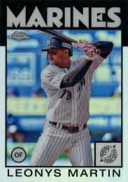 2021 TOPPS Chrome NPBプロ野球 #86LM マーティン(ロッテ) Topps 1986 インサートカード