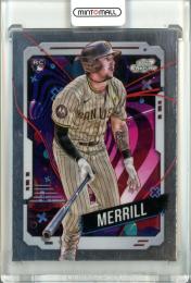 2024 Topps Chrome Cosmic Jackson Merrill Base San Diego Padres