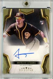 2024 Topps Five Star Jackson Merrill Five Star Base Autographs San Diego Padres