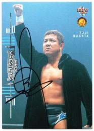 2003 BBM プロレス 永田裕志 直筆サインカード 50枚限定 /42