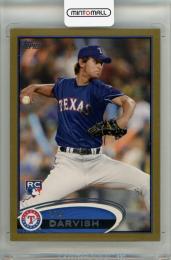 2012 TOPPS Yu Darvish #660 Gold RC【1419/2012】 Texas Rangers