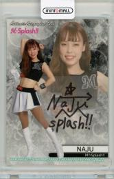 2022 BBM チアリーダー舞 M☆Splash!! NAJU 直筆サインカード 90枚限定 /42