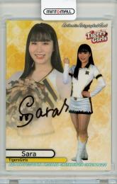 2022 BBM チアリーダー舞 TigersGirls Sara 直筆サインカード 90枚限定 /21