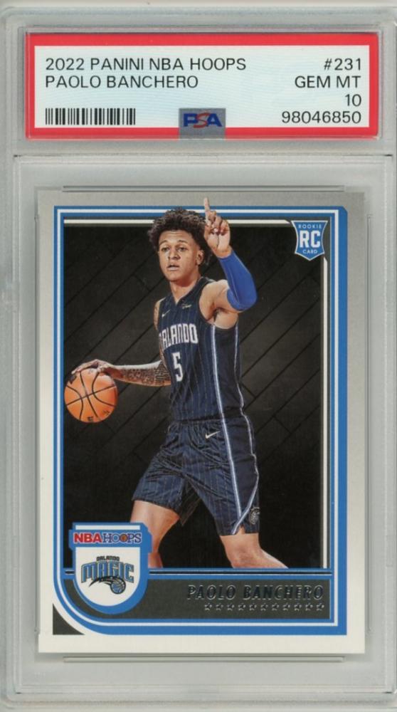 Paolo Banchero Prizm | eBay NBA PRIZM PAOLO BANCHERO ROOKIE PSA 10