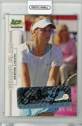 2013 LEAF Ace Authentic Grand Slam Sabine Lisicki Autographs #BASL1