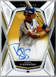 2019 Topps Five Star 	Darryl Strawberry 	Autographs Gold 直筆サインカード	9/10
