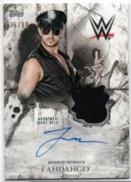2018 TOPPS WWE Undisputed	Jersey Autograph	Fandango	【36/99】
