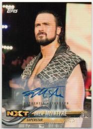 2018 TOPPS WWE	Autograph	Drew McIntyre	【13/99】
