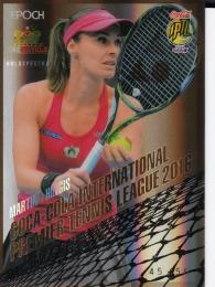 2016 EPOCH  COCA-COLA INTERNATIONAL PREMIER TENNIS LEAGUE  Martina Hingis HOLOSPECTA,  BRONZE 45/55