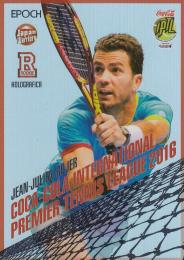 2016 EPOCH  COCA-COLA INTERNATIONAL PREMIER TENNIS LEAGUE  Jean-Julien Rojer REGULAR CARD, HOLOGRAFICA 02/10