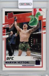 2021 Panini Chronicles UFC  Marvin Vettori Donruss Rated Rookies Purple RC #21 43/49