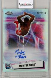 2021 Topps Chrome WWE  Montez Ford Autographs #AMF 102/199
