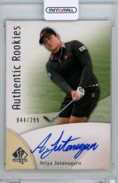 2014 Upper Deck SP Authentic  Ariya Jutanugarn Auto RC #104 044/299