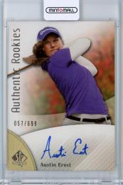 2014 Upper Deck SP Authentic  Austin Ernst Auto RC #89 057/699