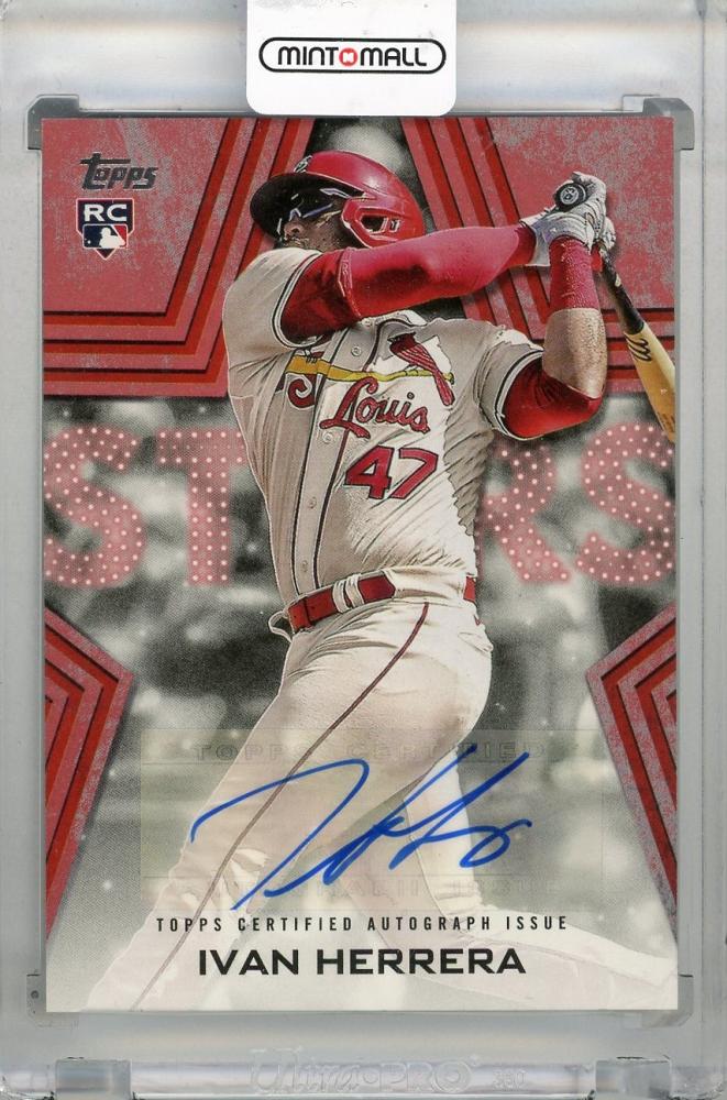 ミントモール / MINT 新宿店 / 2023 TOPPS Baseball Stars Autographs Red #BSAIHE / Ivan  Herrera St.Louis Cardinals 【16/25】