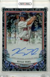 2024 Topps Bowman Sterling Kyle Teel #PA-KT Prospect Autograph Card【092/100】 Red Sox