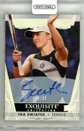 2023 Upper Deck Goodwin Champion Iga Swiatek #RA-IS Exquisite Collection Rookie Autograph Card【04/99】
