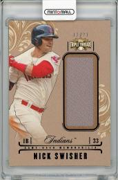 【裏面下角若干難あり】2014 TOPPS Triple Threads Nick Swisher Game Used Memorabilia【12/27】