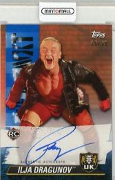2021 Topps WWE  Ilja Dragunov Autograph Blue RC 35/50